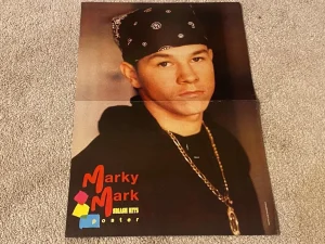 Marky Mark Wahlberg Roxette teen magazine poster clipping tough Smash Hits Pix