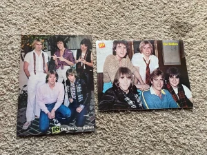 Bay City Rollers teen magazine pinup clippings lot Teen Beat Tiger Beat pix