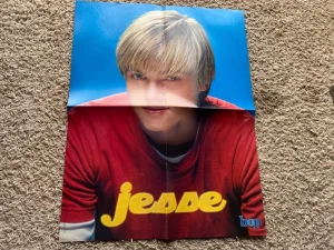 Jesse Mccartney Ashlee Simpson teen magazine poster clipping Dream Street pix