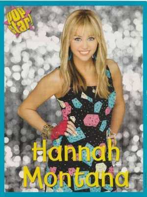 Miley Cyrus teen magazine pinup clipping Vintage Hannah Montana Pop Star Pix