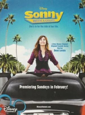 Miley Cyrus Demi Lovato teen magazine pinup clipping Sonny with a chance add pix