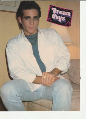 Brian Bloom Fred Savage teen magazine pinup clipping tight jeans Dream Guys Pix