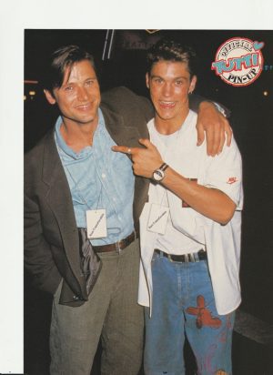 Brian Austin Green Brendan Fraser Grant Show teen magazine pinup clipping Pix
