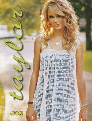 Taylor Swift Taylor Lautner teen magazine pinup Collectible J-14 pix music