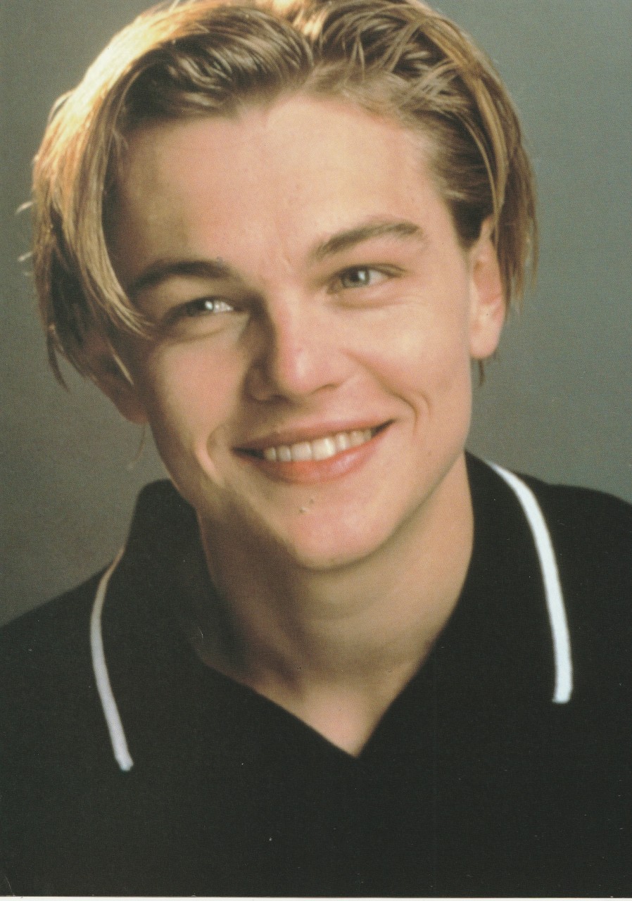 Leonardo Dicaprio teen magazine pinup Collectible J-14 pix Headshot Titanic - Image 2
