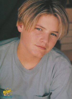 Steve Hartman Devon Sawa teen magazine pinup clipping modeling headshot Casper 90's child star Pix