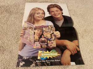 Melissa Joan Hart Nate Richert teen magazine poster Superteen Sabrina pix