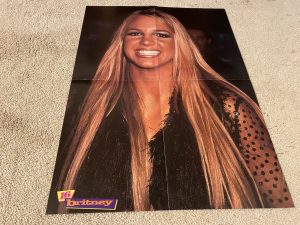Britney Spears Backstreet Boys teen magazine poster 1999 MTV Music Awards pix
