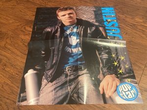 Justin Timberlake Kelly Rowland teen magazine poster clipping Vintage leather
