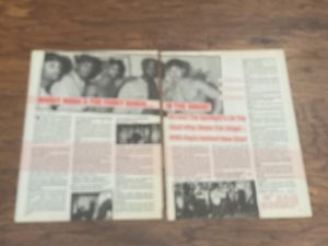 Marky Mark Wahlberg teen magazine pinup clipping Funky Bunch in the house 90’s