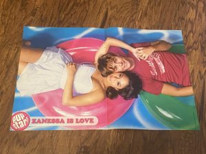 Zac Efron Vanessa Hudgens Lucas Grabeel teen poster clipping inner tubes popstar