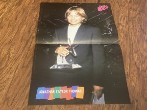 Jonathan Taylor Thomas Andrew Keegan poster clipping Young Star Award Teen Party