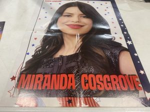 Miranda Cosgrove Justin Bieber teen magazine poster clipping Teen Dream Rare Pix