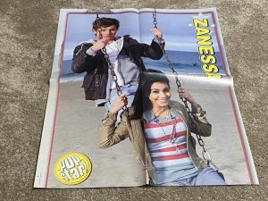 Zac Efron Aly and AJ Vanessa Hudgens magazine poster clipping swing beach pix