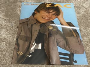 Zac Efron Ashley Tisdale teen magazine poster clipping Teen Dream chair modeling
