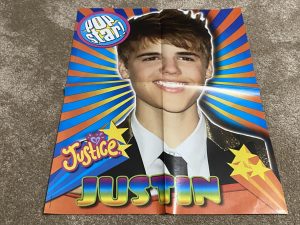 Justin Bieber Willow Smith magazine poster clipping child star Pop Star