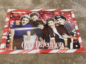 One Direction teen magazine Poster Collectible Pop Singer Nostalgia Teen Dream