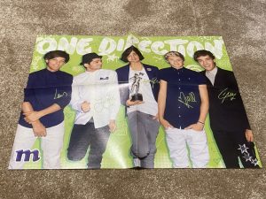 One Direction Harry Styles Payne magazine Poster Collectible M legs hot pose pix