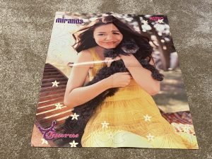Miranda Cosgrove Jonas Brothers magazine Poster Collectible Pop Star young dog