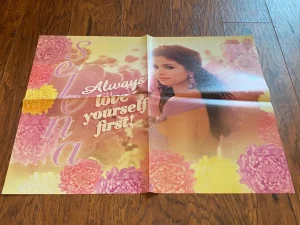 Selena Gomez David Archuleta magazine poster clipping M flowers Pix disney star