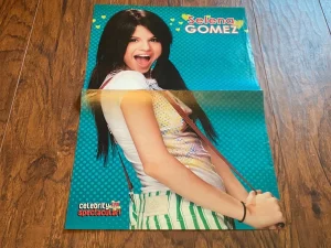 Selena Gomez Kevin Jonas magazine poster clipping celebrity spectacular pix