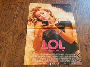 Miley Cyrus magazine poster clipping Hannah Montana LOL Laughing Out Loud Bravo