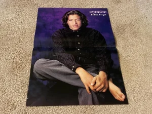 Andrew Keegan Will Estes teen magazine poster clipping modeling vintage barefoot