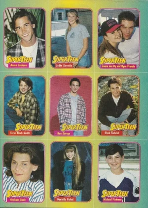 Taran Noah Smith Joey Lawrence Jodie Sweetin Fishel Savage teen pinup clipping