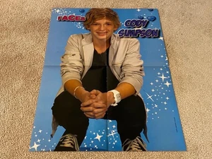 Cody Simpson Justin Bieber teen magazine poster clipping squatting Teen Dream