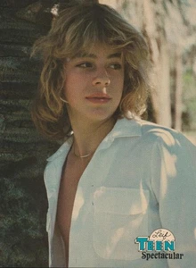 Andy Gibb Leif Garrett teen magazine pinup clipping open shirt pix Teen Beat