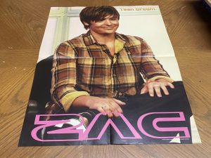 Zac Efron Jonas Brothers teen magazine poster clipping foldout Teen Dream Pix