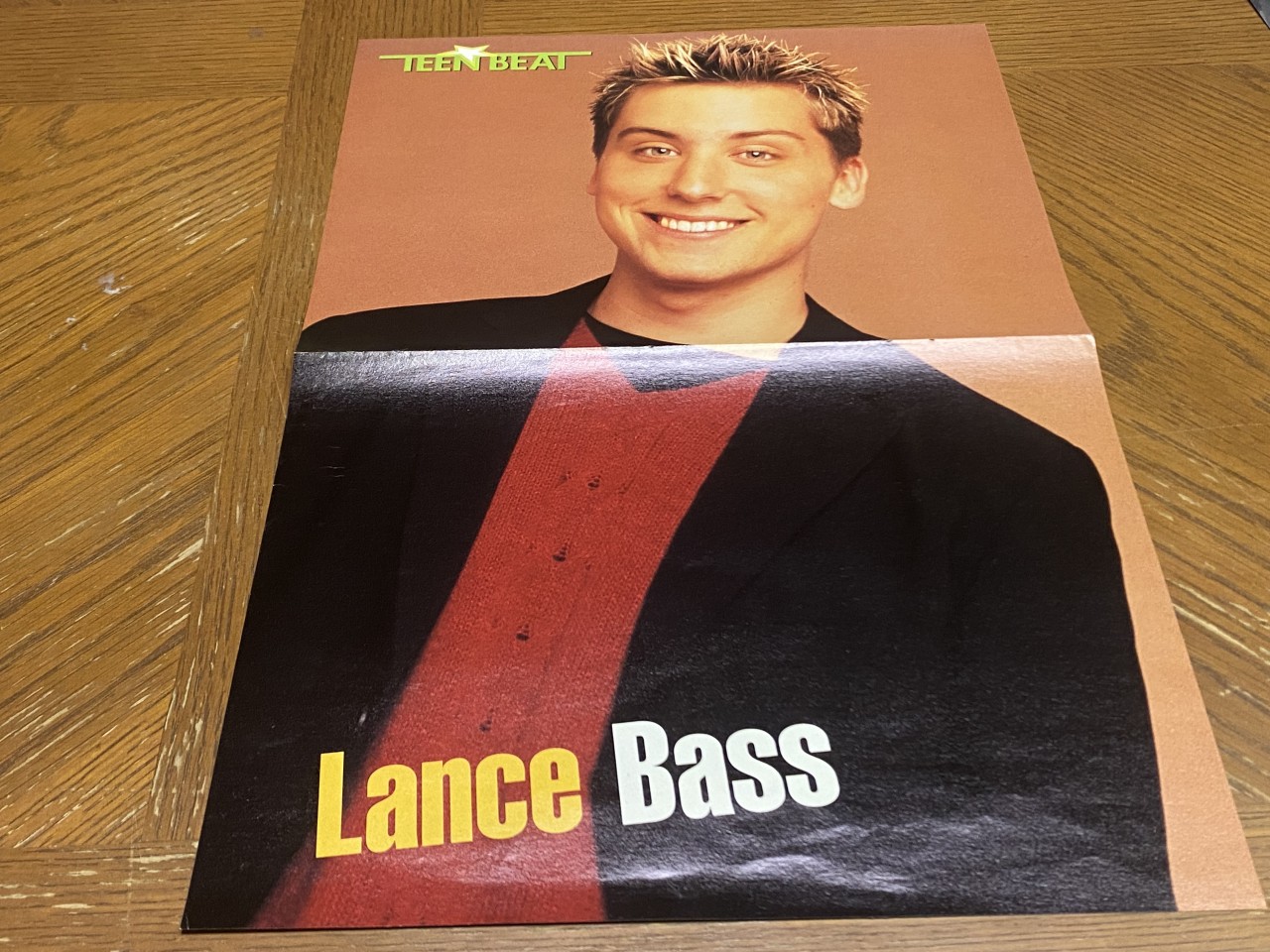 Westlife Lance Bass Nsync teen magazine poster clipping Teen Beat Pix lads - Image 2