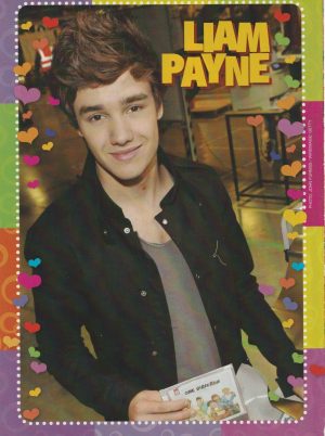 Harry Styles Liam Payne One Direction teen magazine pinup CD Rip music group