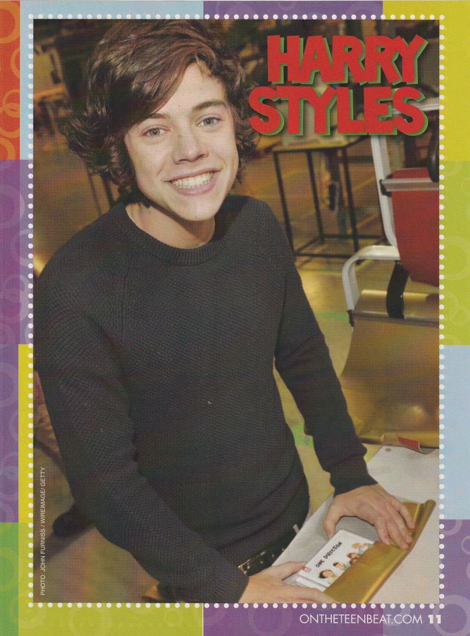 Harry Styles Liam Payne One Direction teen magazine pinup CD Rip music group - Image 2