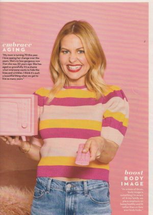Candace Cameron teen magazine pinup clipping vintage Fuller House body image