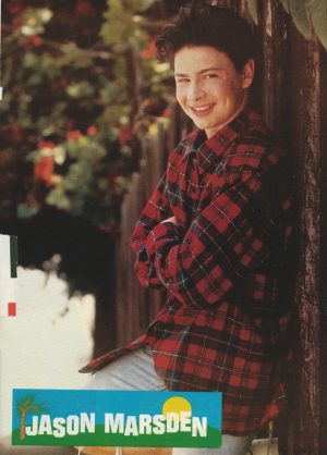 Jason Marsden Eddie Cibrian teen magazine pinup clipping Vintage Tutti Frutti