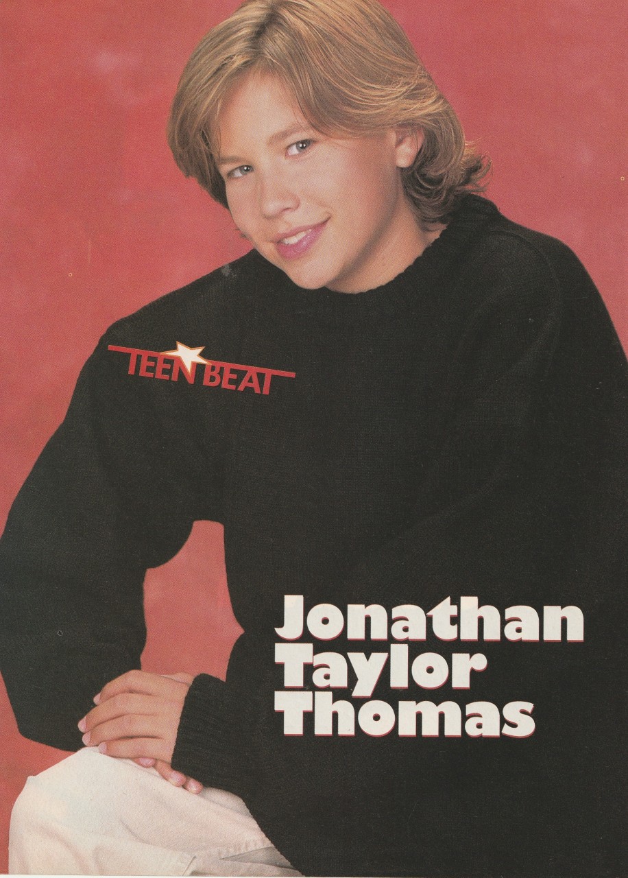 Jonathan Taylor Thomas Devon Sawa teen magazine pinup clipping Vintage Teen Beat