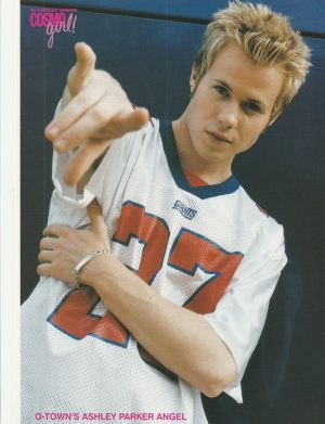 O-town Ashley Parker Angel Elijah Wood teen magazine pinup Cosmo Girl Giants