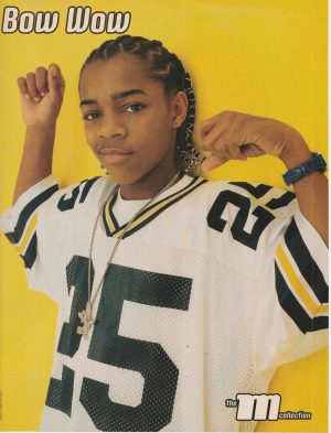 Bow Wow Michelle Branch teen magazine pinup clipping cutting football M fists