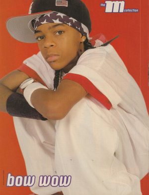 Bow Wow Destiny's Child teen magazine pinup clipping cutting squatting hat M Pix