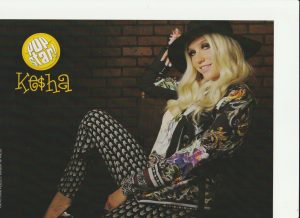 Kesha Josh Hutcherson teen magazine pinup clipping cutting brick wall hat pix