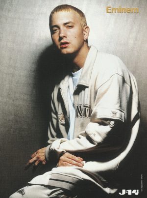 Eminem BBMAK teen magazine pinup clippings cutting J-14 boy band rapper Pix