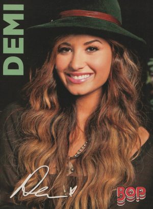 Demi Lovato Robert Pattinson teen magazine pinup clipping cutting Twilight Pix