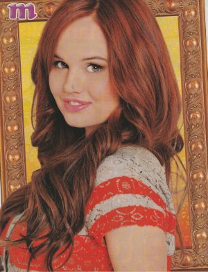Debby Ryan teen magazine pinup clipping cutting Jesse Pop Star M headshot Pix