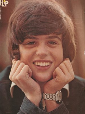 Donny Osmond teen magazine pinup clipping pre teen Osmonds Flip mag watch pix