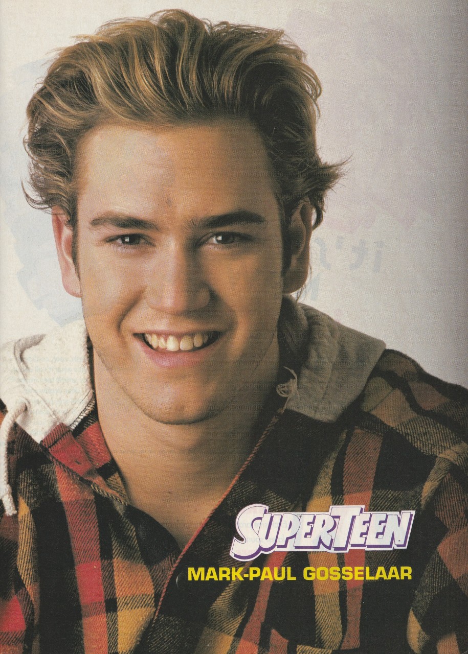Mark Paul Gosselaar teen magazine pinup clipping headshot Superteen modeling Saved by the Bell