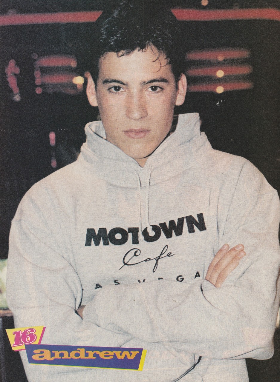Andrew Keegan Nsync teen magazine pinup clipping I want you back video shoot 16 - Image 2