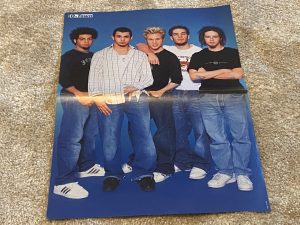 O-town teen magazine poster Yam full boy boy band jeans Makinng the Band Pix