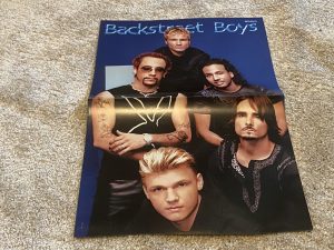 Backstreet Boys The Grinch teen magazine poster clipping Bravo tattoos AJ Mclean