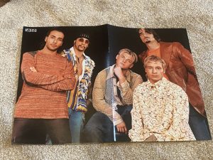 Backstreet Boys Snoop Dogg teen magazine poster clipping Yam BSB Vintage Pix